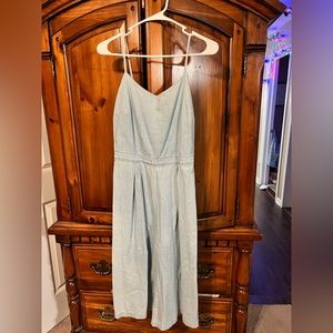 Women’s Denim Blue jumper/romper size M.